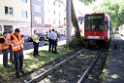 VU Roller KVB Bahn Koeln Luxemburgerstr Neuenhoefer Allee P032